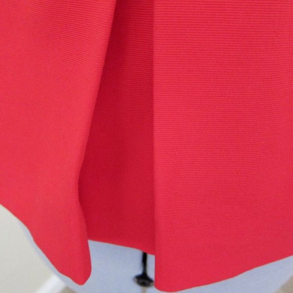 ANNE KLEIN BRIGHT RED COTTON BLAZER - SIZE 8P - Picture 4 of 12